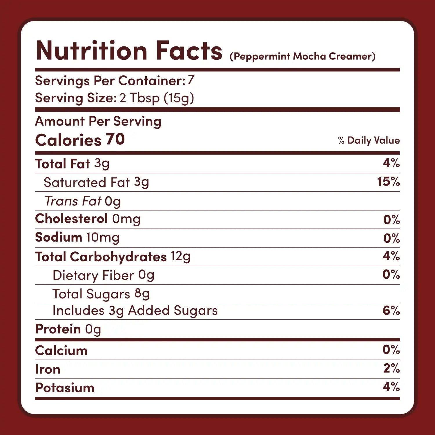 RYZE Peppermint Mocha Creamer Add-On (SPECIAL PRICING)