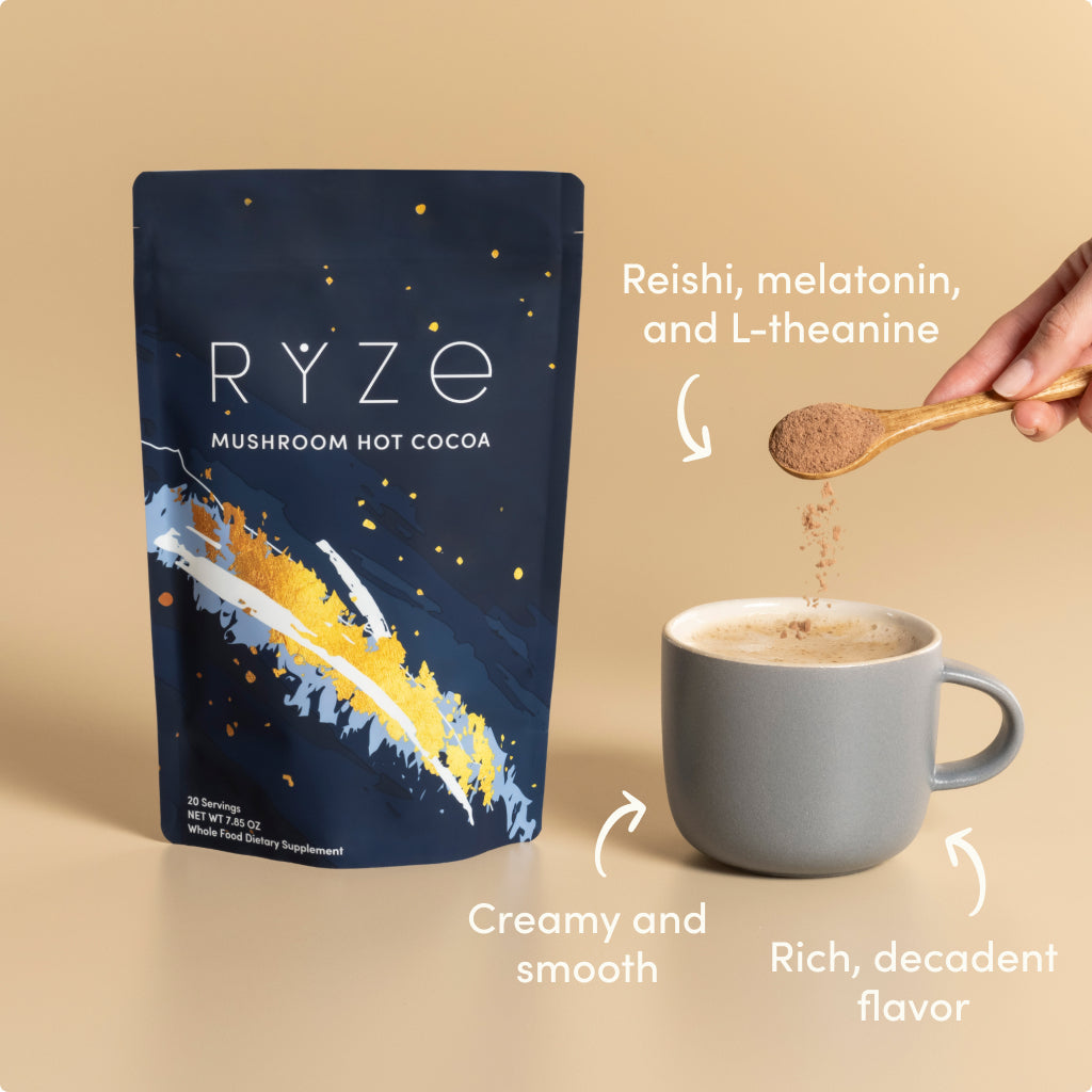 RYZE RYZE Nighttime Mushroom Cocoa Starter Bag