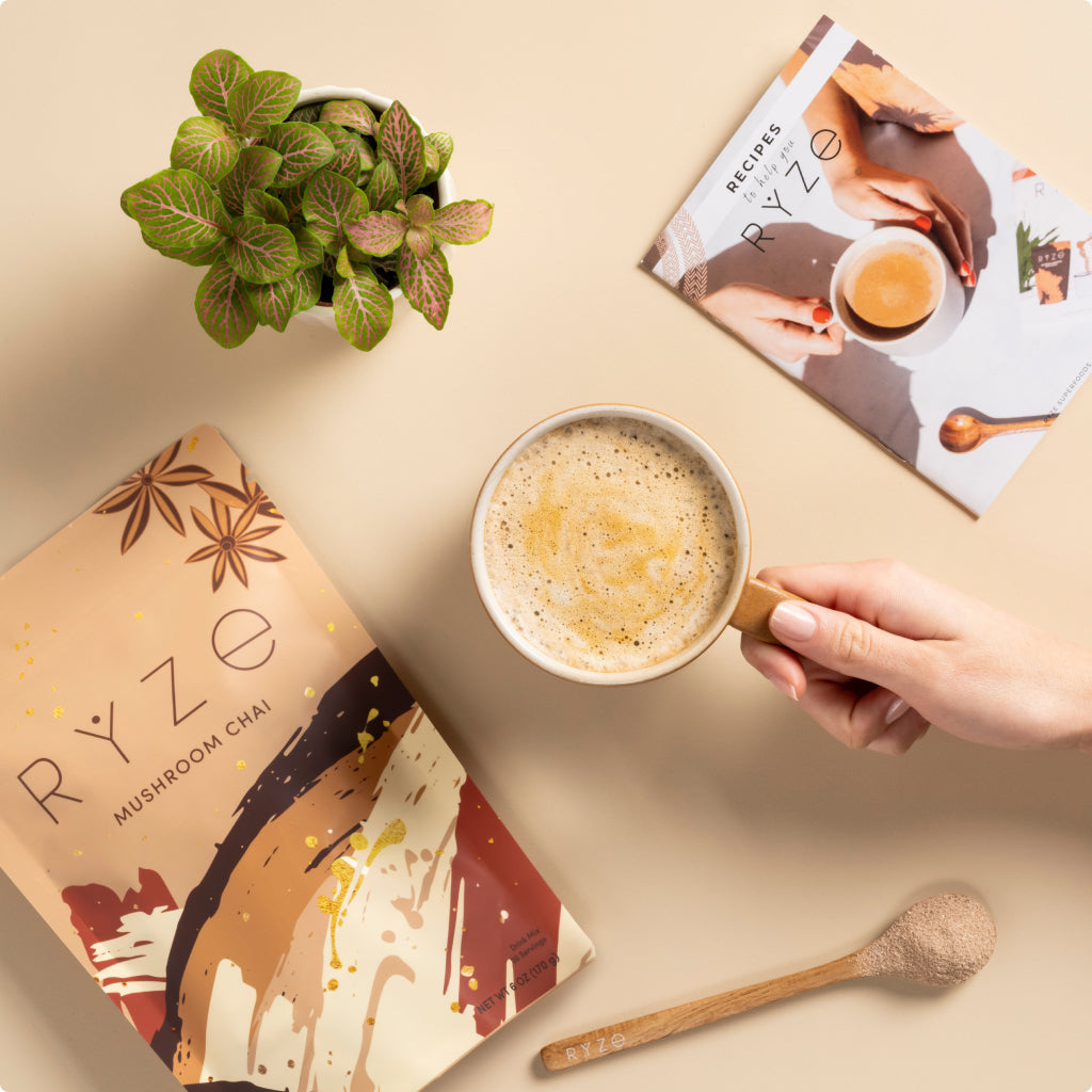 RYZE RYZE Mushroom Chai Starter Bag