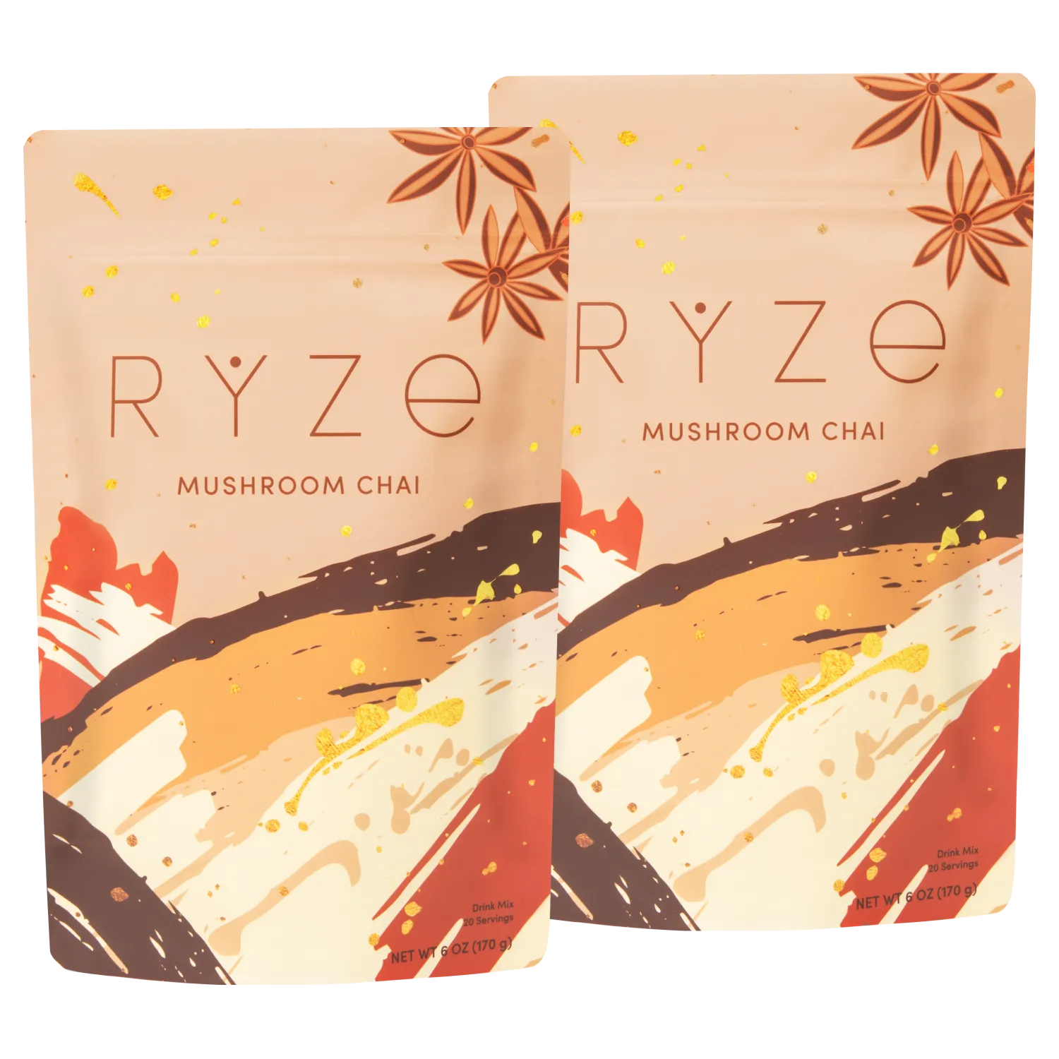 RYZE Mushroom Chai Starter Kit: 40 Servings