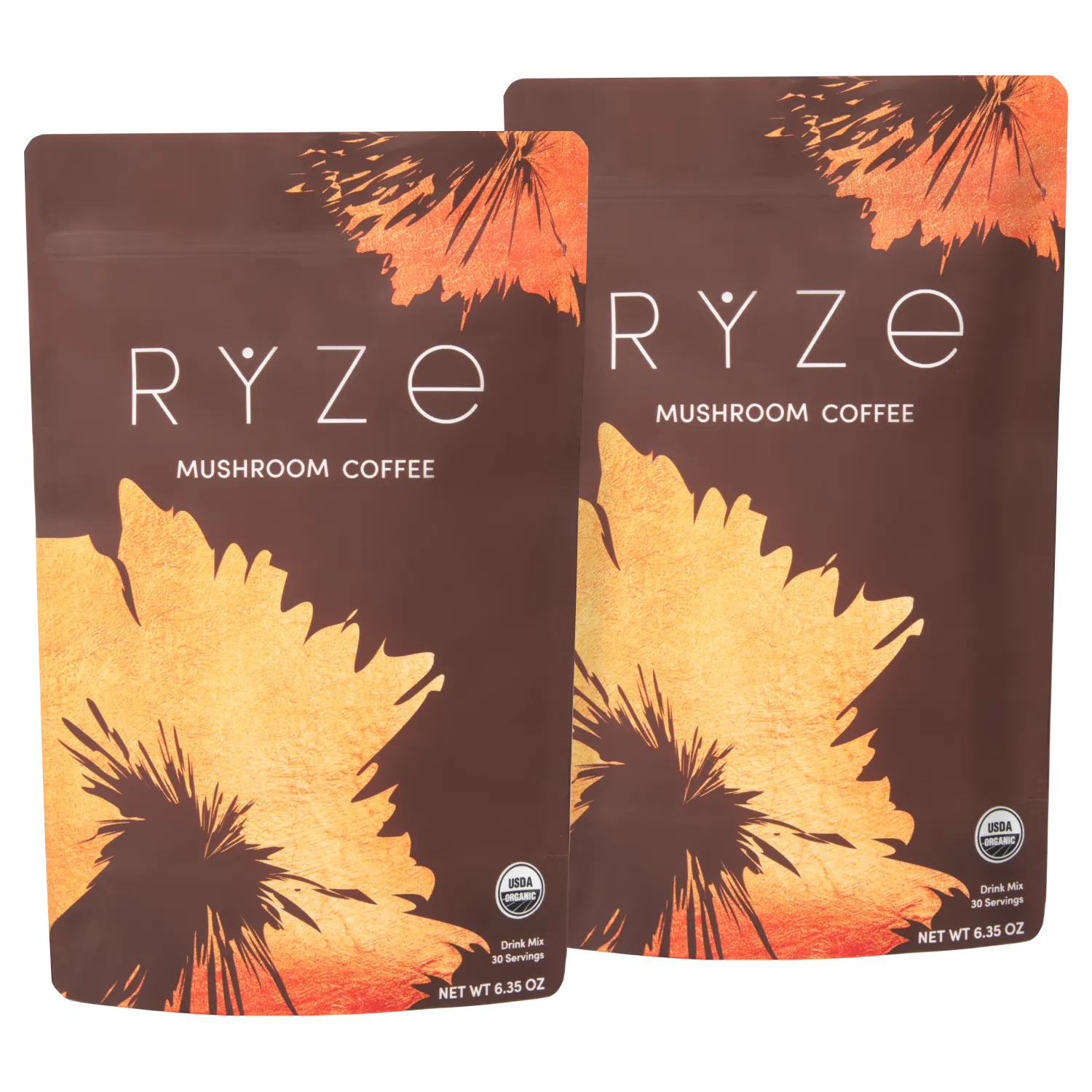 RYZE Mushroom Coffee Starter Kit: 60 Servings