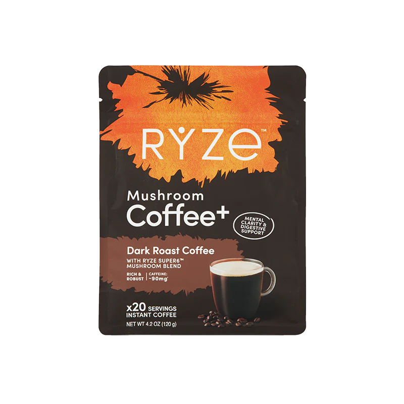RYZE Dark Roast Instant Coffee Bag