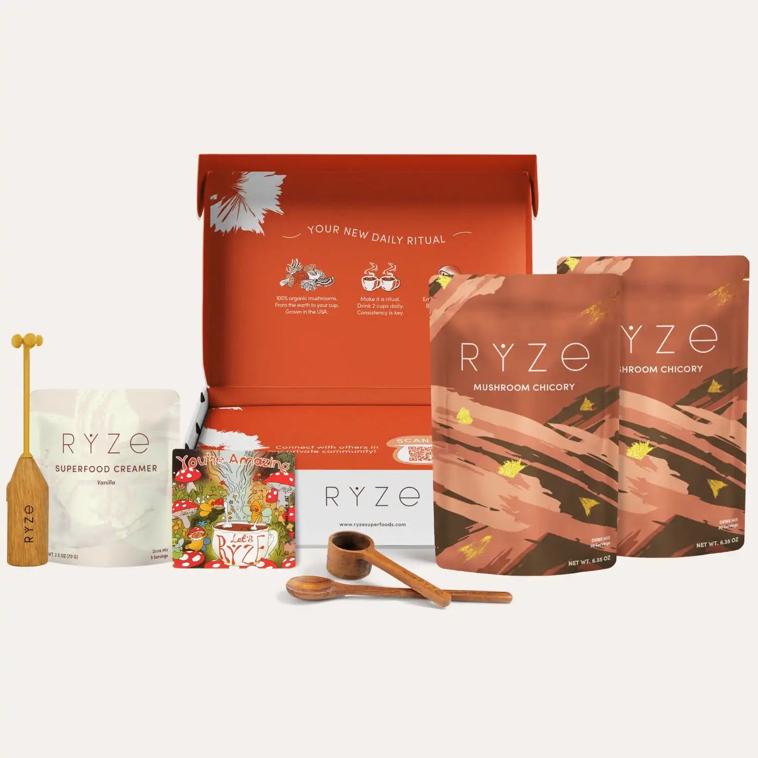 RYZE Mushroom Chicory Starter Kit (60 servings)