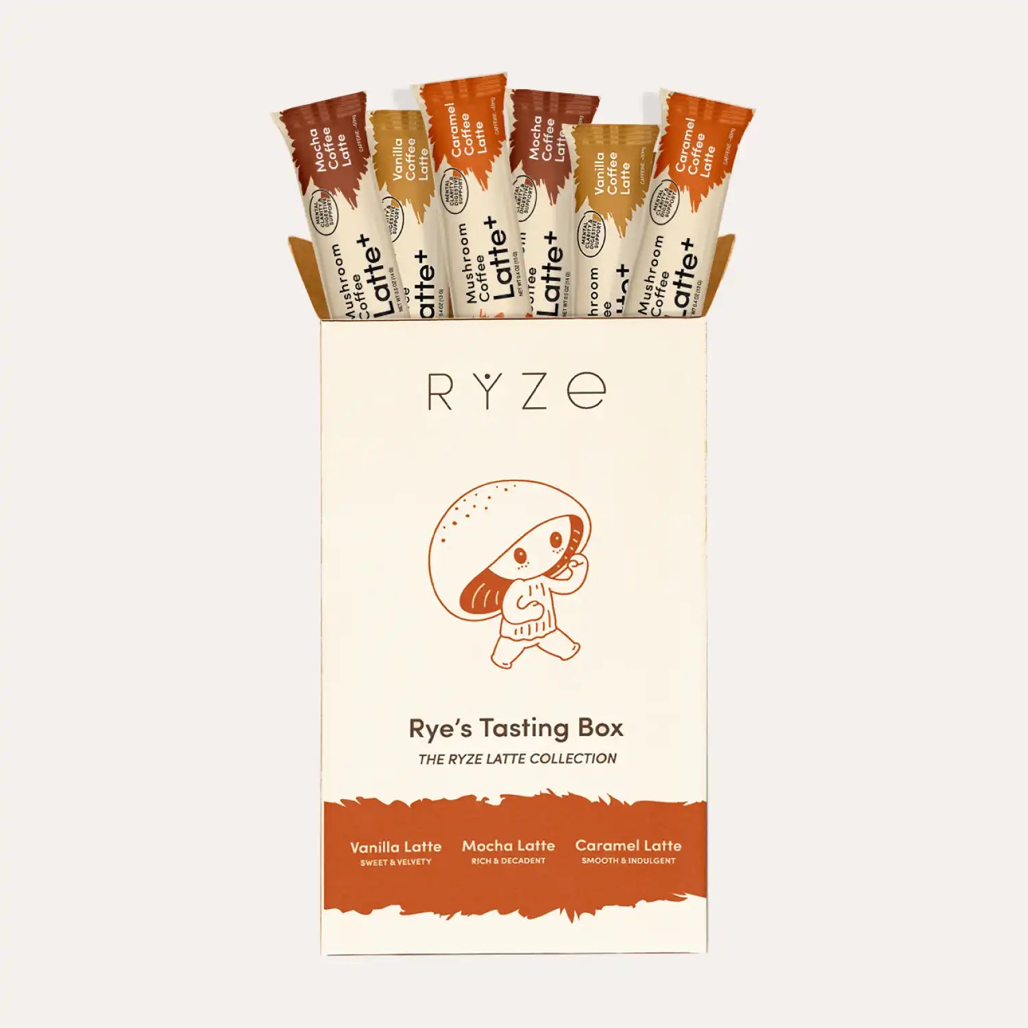 RYZE Latte Variety Pack